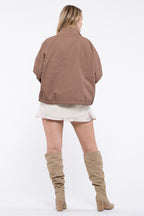 Cocoa Utility Jacket - Extended Size