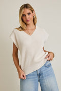 Cream Sweater Vest