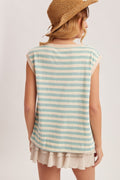 Striped Sleeveless Top