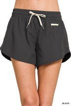 Soft Lined Shorts - Black