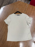 Pointelle Tee - Stone