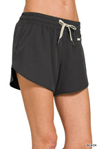 Soft Lined Shorts - Black