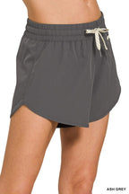 Soft Lined Shorts - Ash Gray