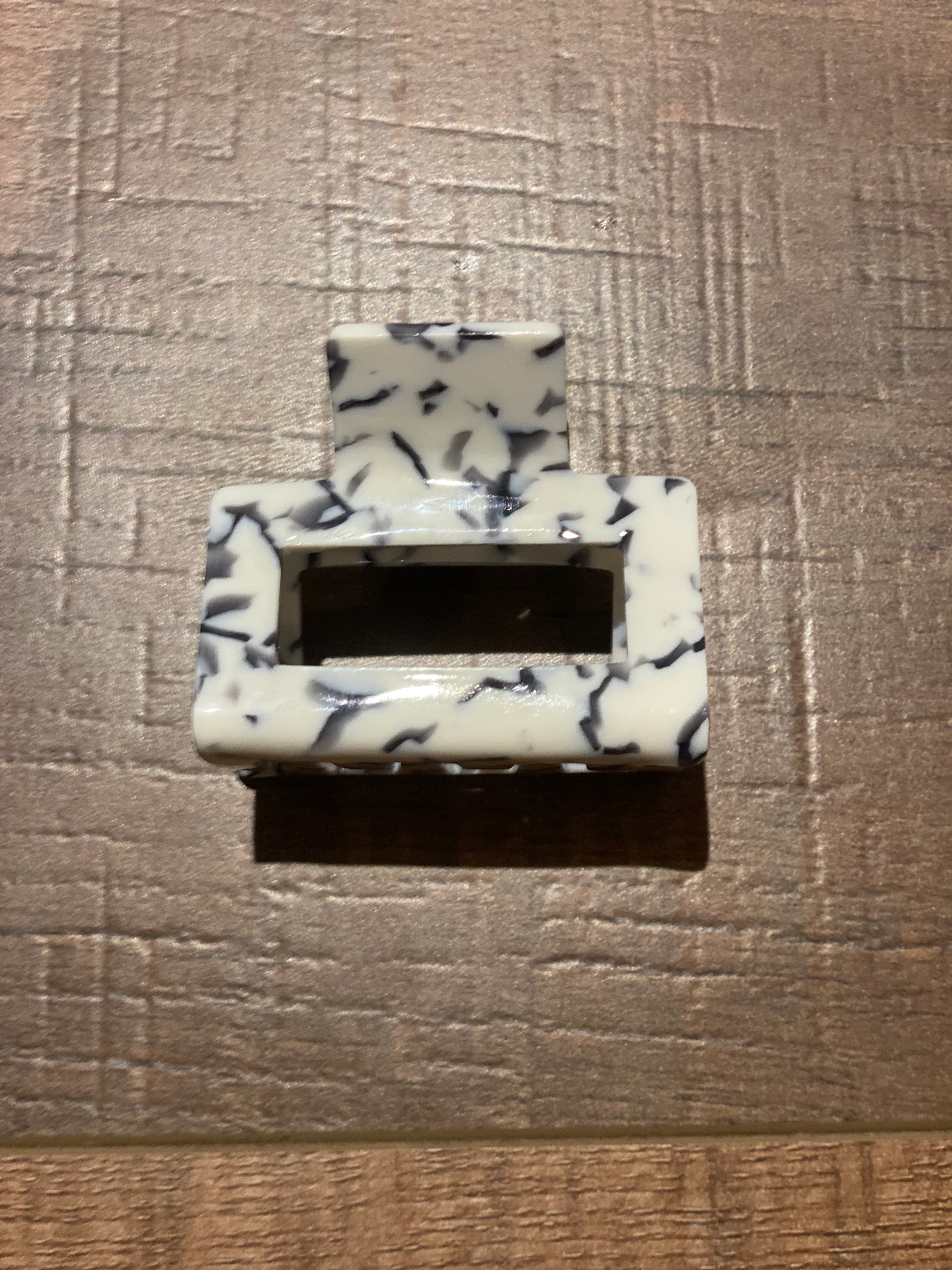 Carly Hair Claw - Marble