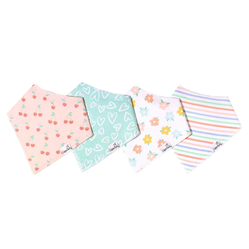 Cherry - Bandana Bib Set