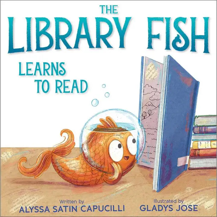 The Library Fish Learns to Read - Book