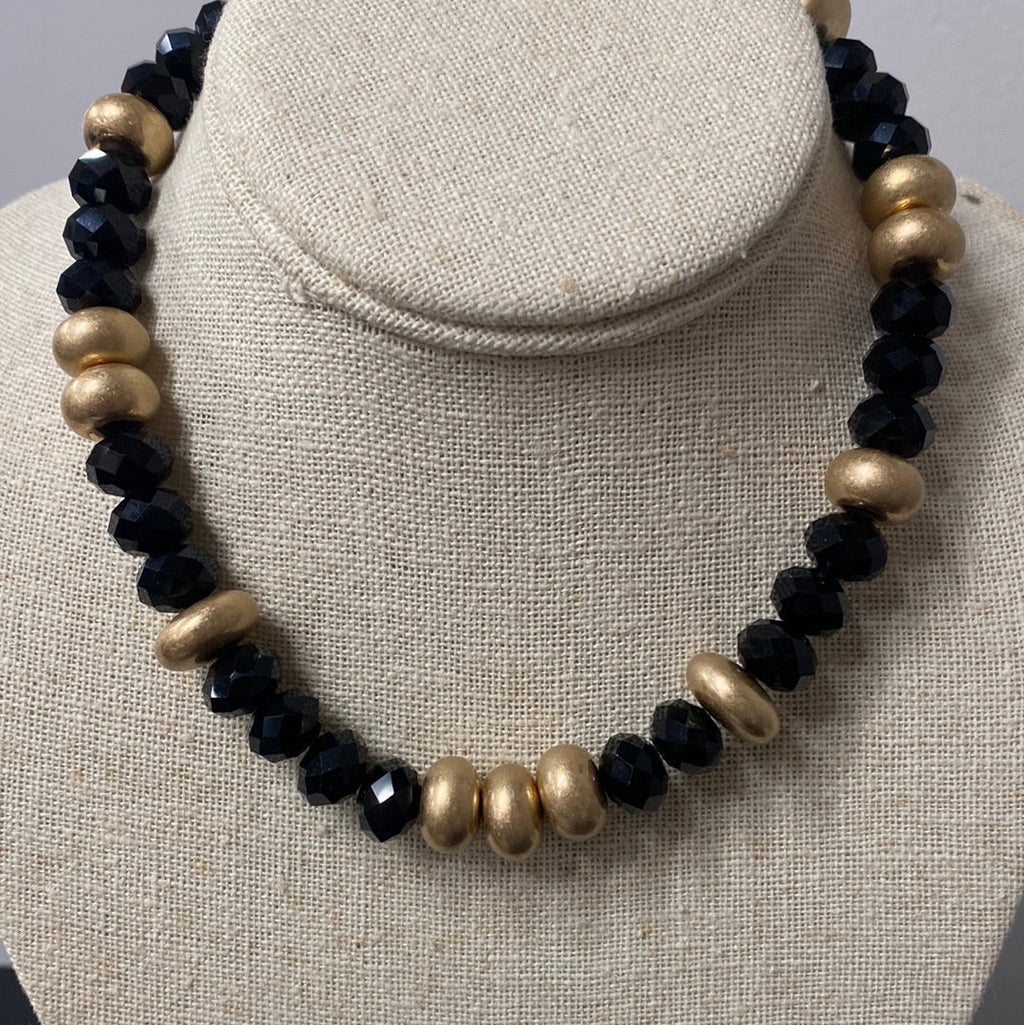 Cook Black Necklace