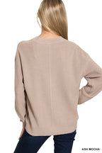 Basic Cardigan - Ash Mocha