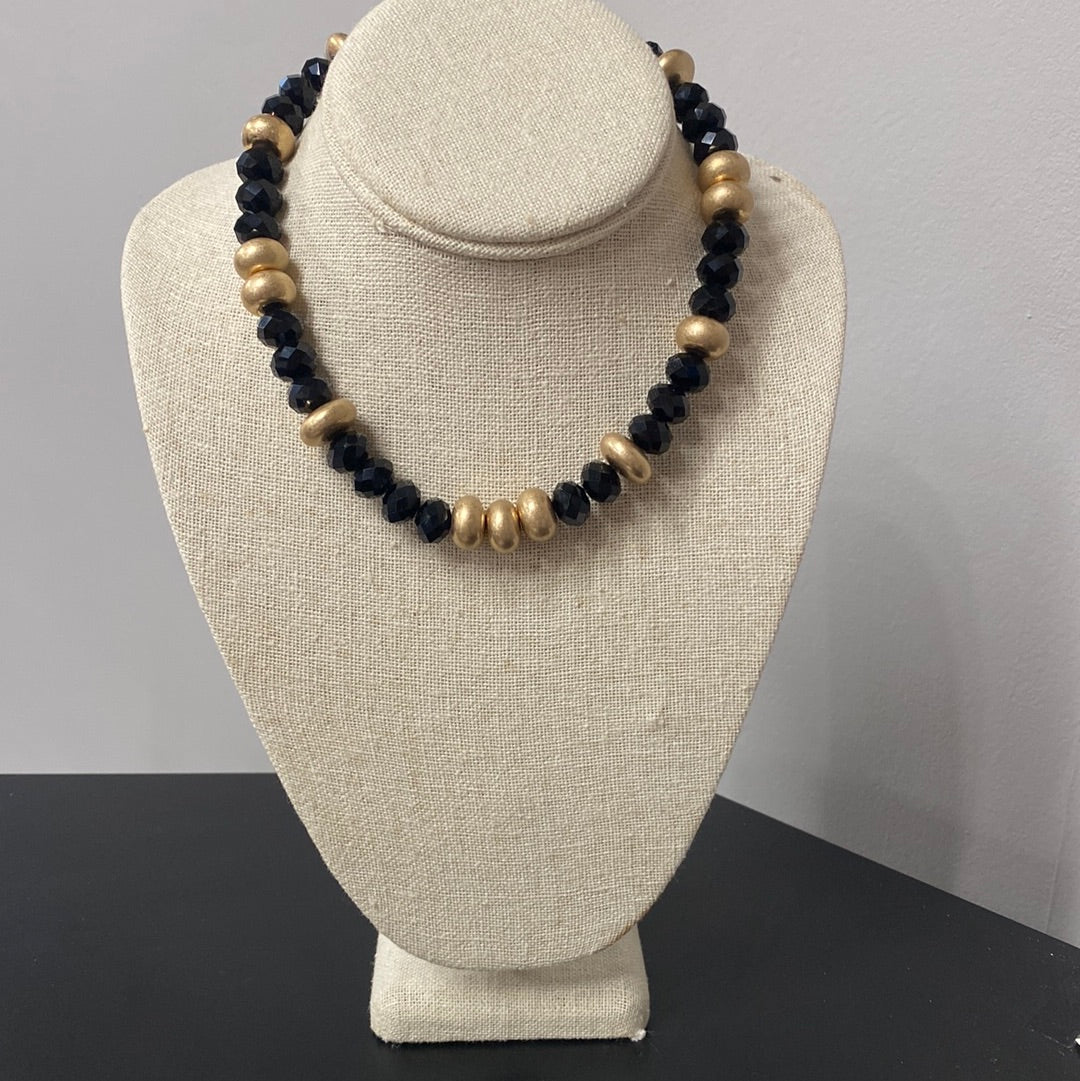 Cook Black Necklace