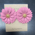 Flower Earrings - Blush