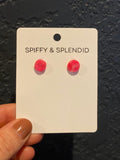 Kate Studs - Hot Pink