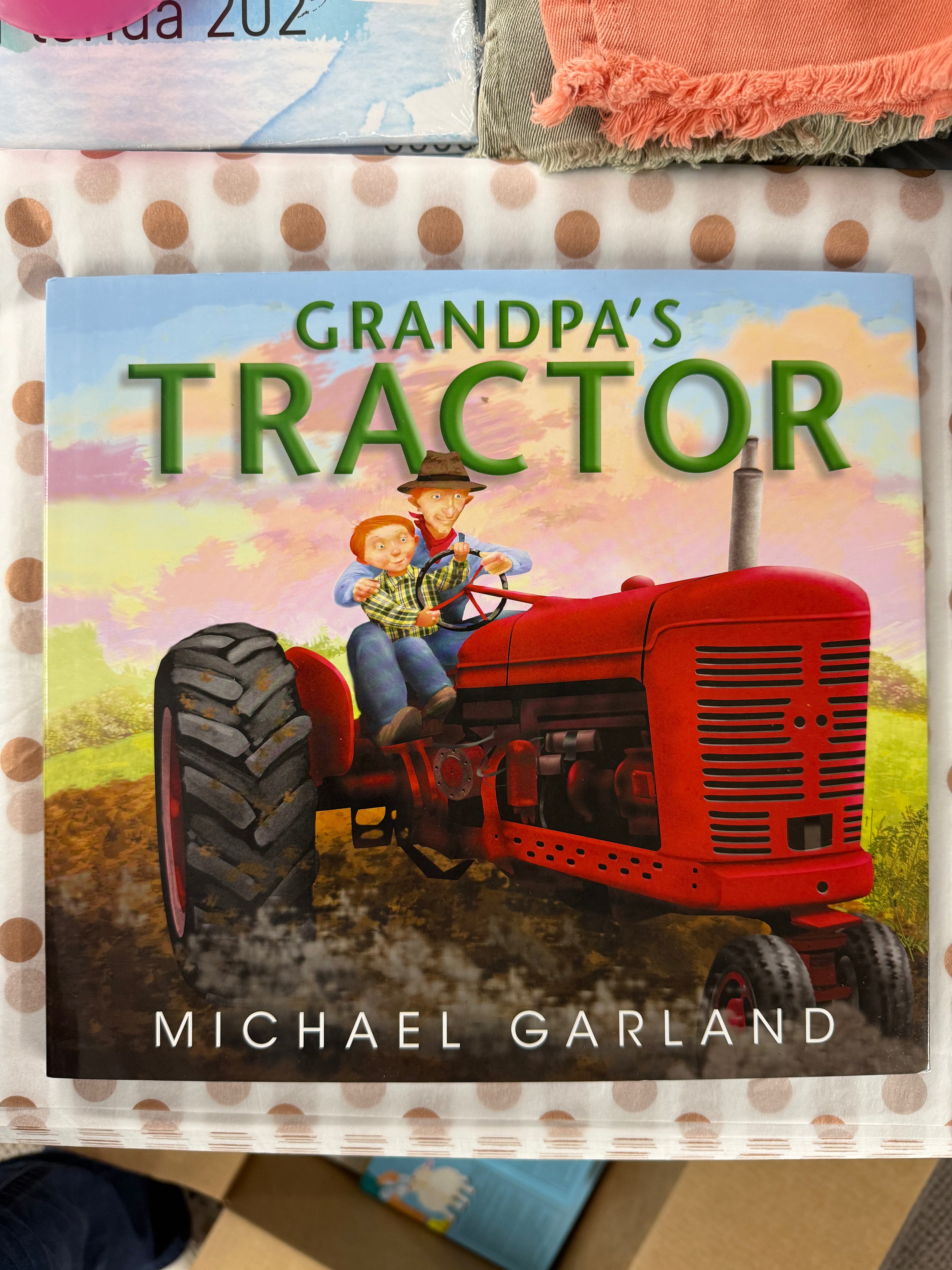 Grandpa's Tractor Book