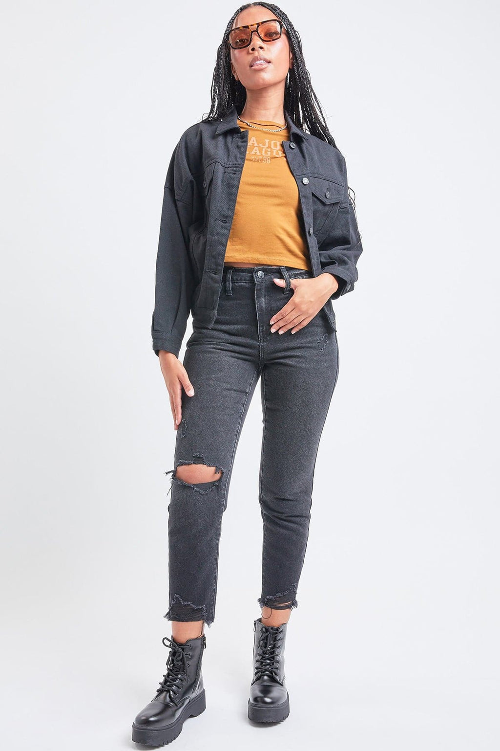 Denim Jacket - Black