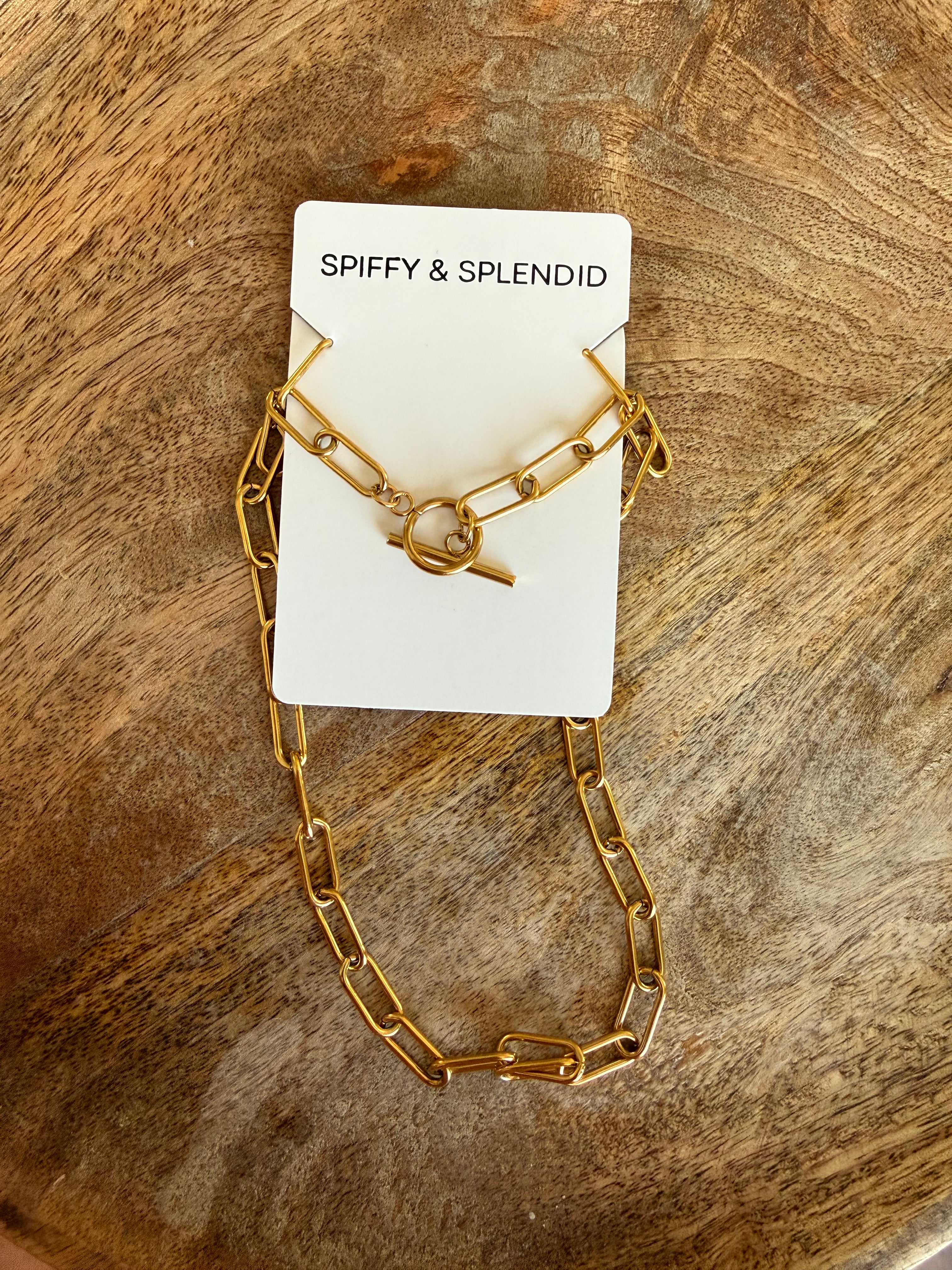 Waterproof Necklace - Gold