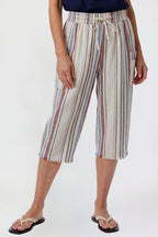 Skimmer Pant - Colorful Stripe