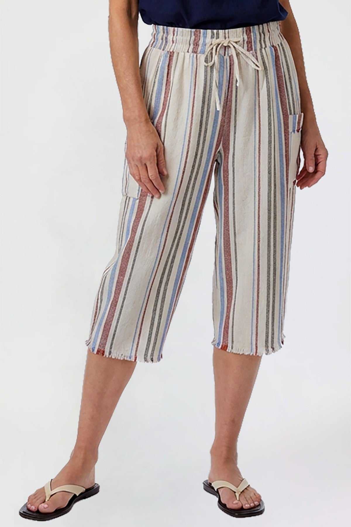 Skimmer Pant - Colorful Stripe