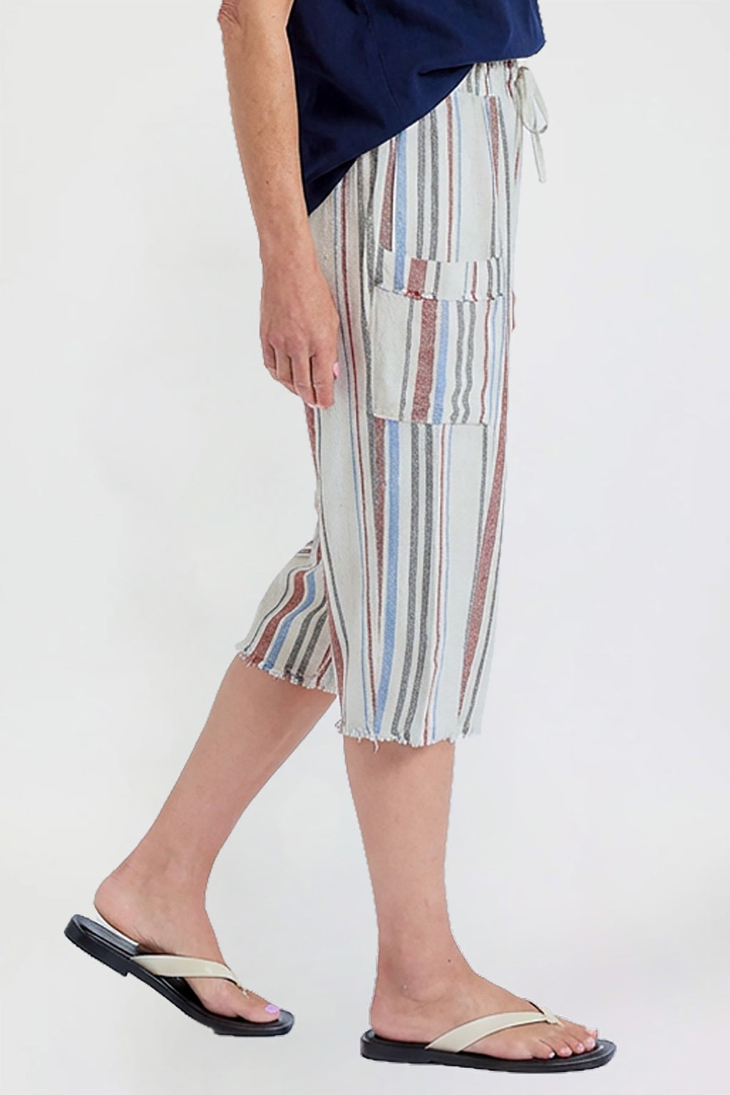 Skimmer Pant - Colorful Stripe