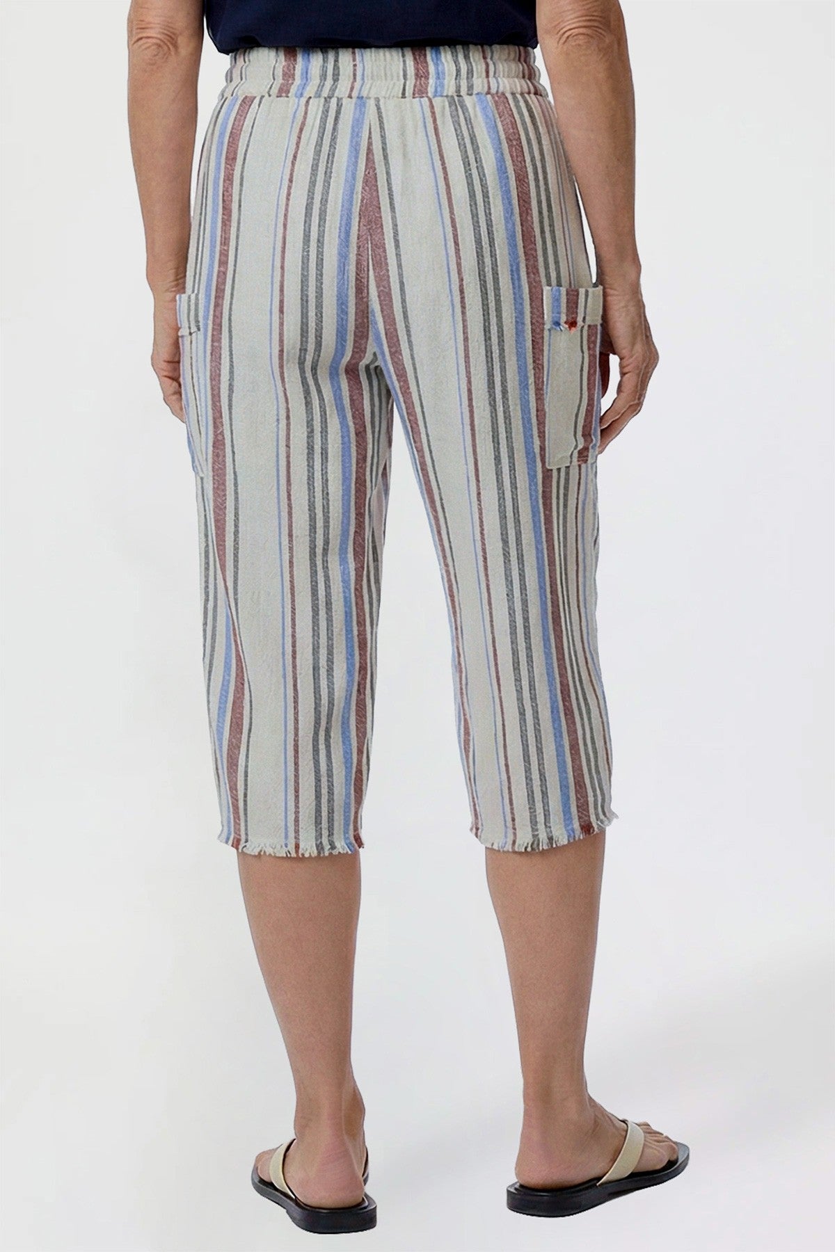 Skimmer Pant - Colorful Stripe