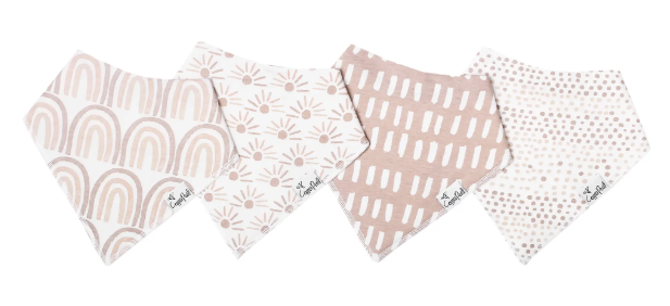 Bliss Baby Bandana Bib Set