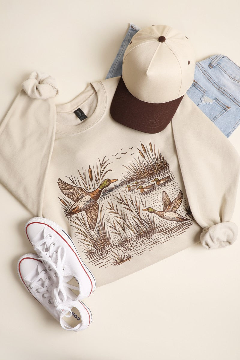 Mallards Sweatshirt - Sand