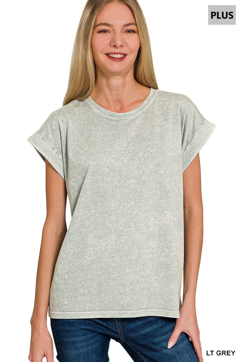 Angel Tee - Light Grey - Extended Size