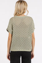 GreenTea Knit Top