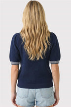 Waffle Sweater Tee - Jade