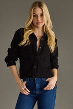 Super Soft Button Down - Black
