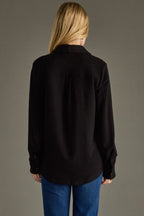Super Soft Button Down - Black