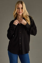 Super Soft Button Down - Black