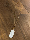 Alexa Howlite - Necklace