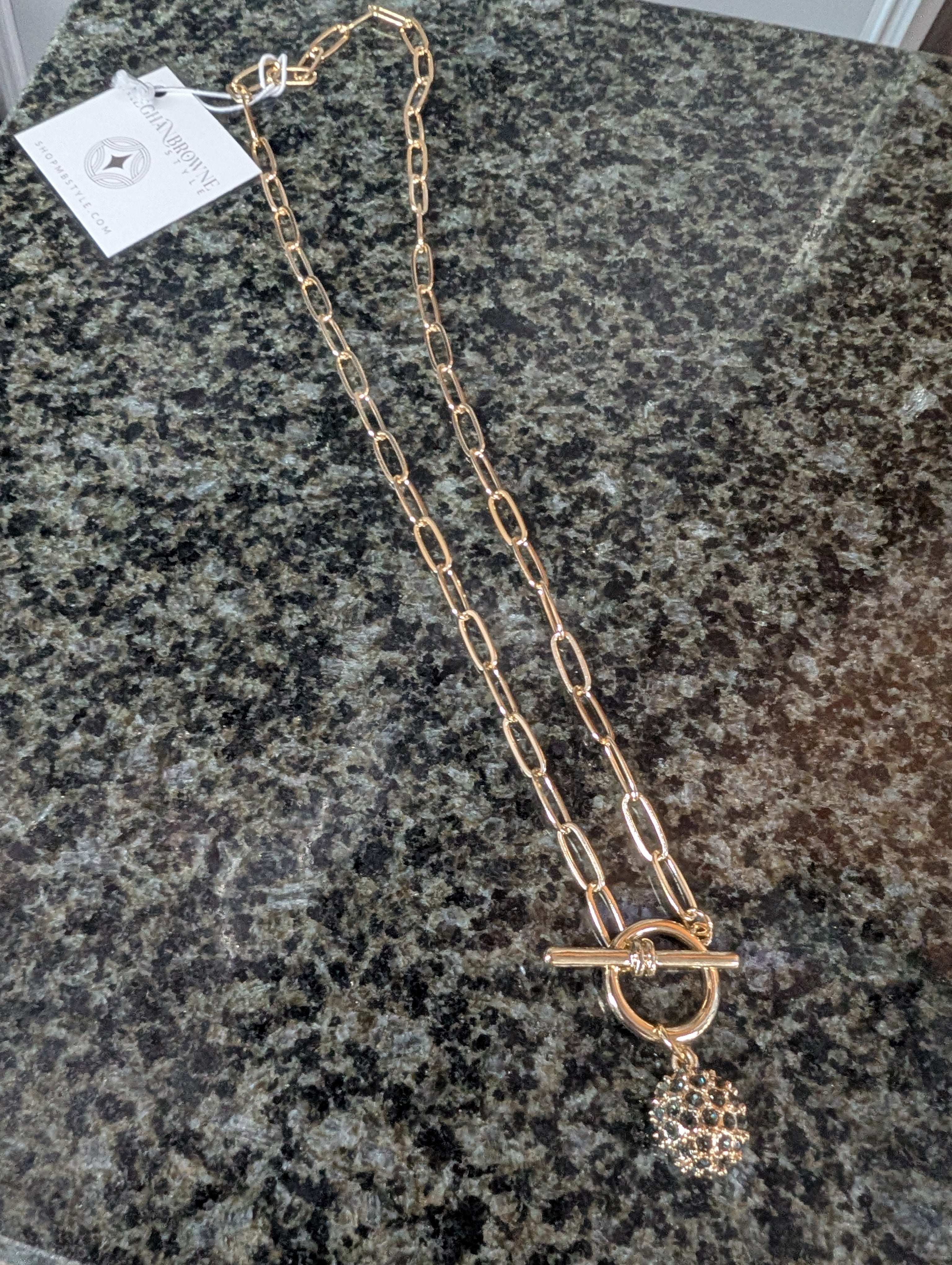 Able Black Diamond - Necklace