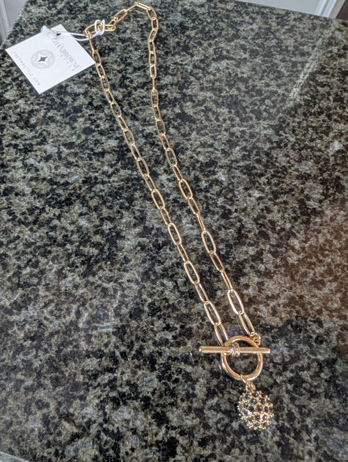 Able Black Diamond - Necklace