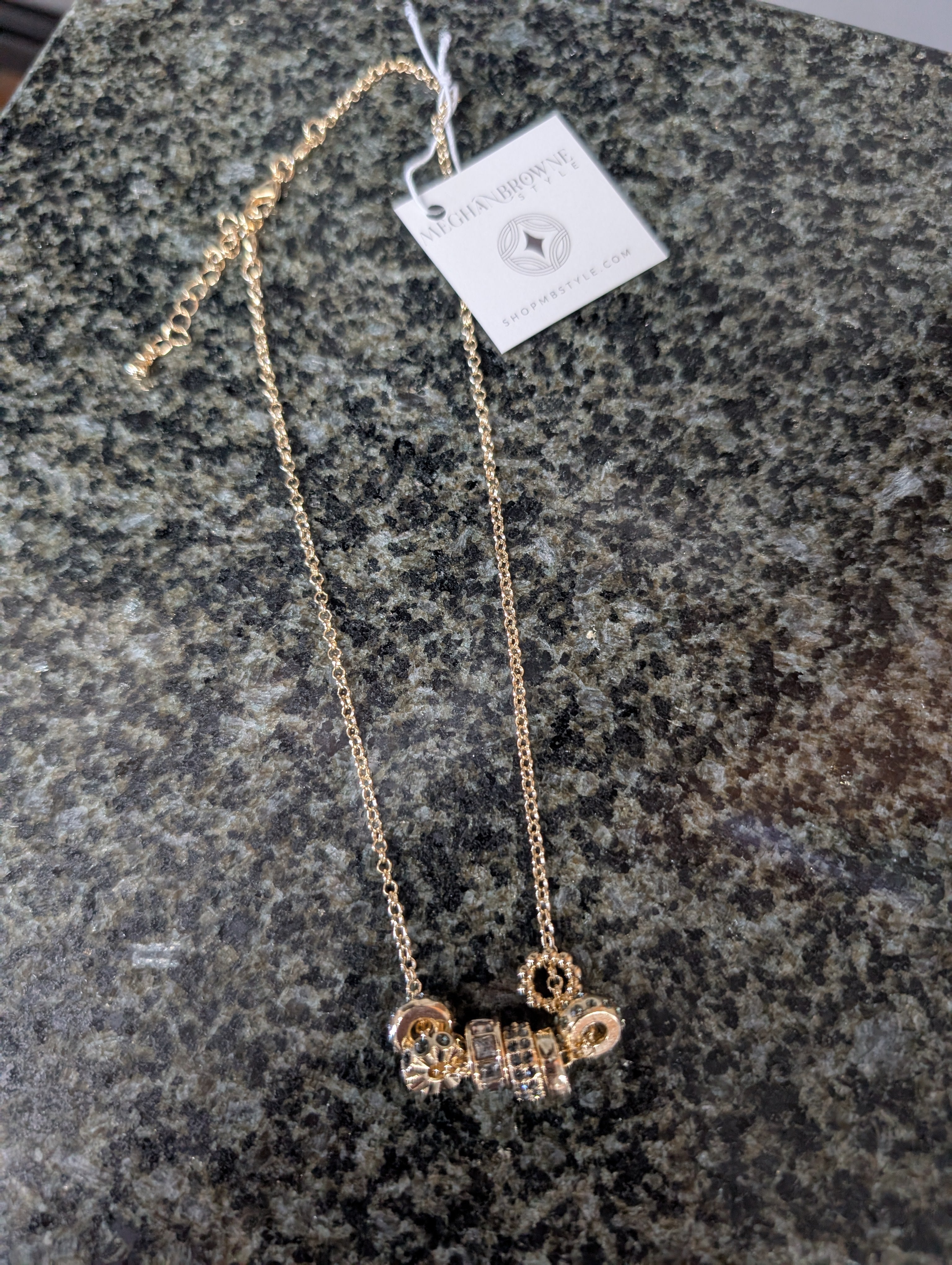 Far Black Diamond - Necklace