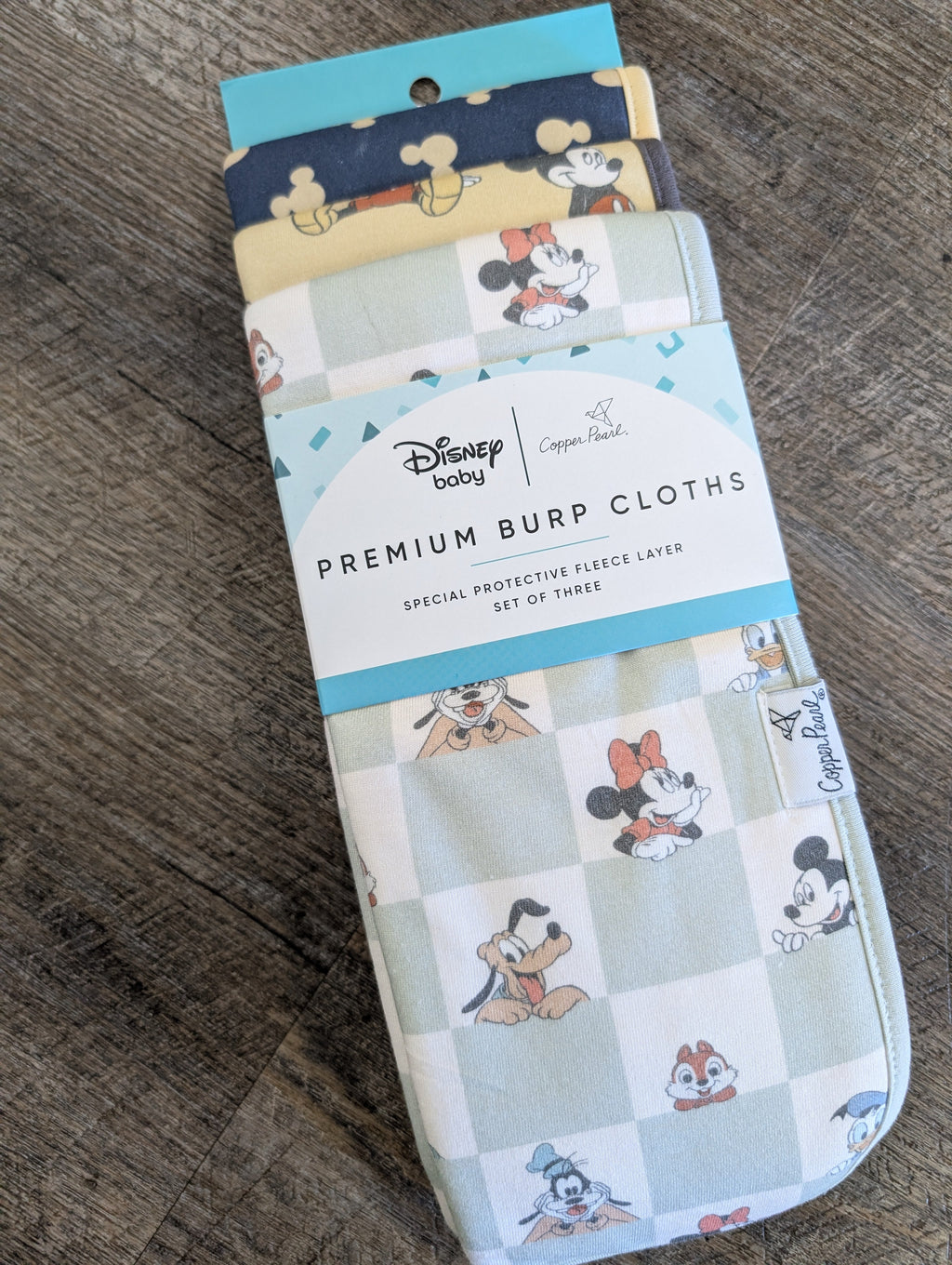 Mickey Mouse - Burp Cloth Set