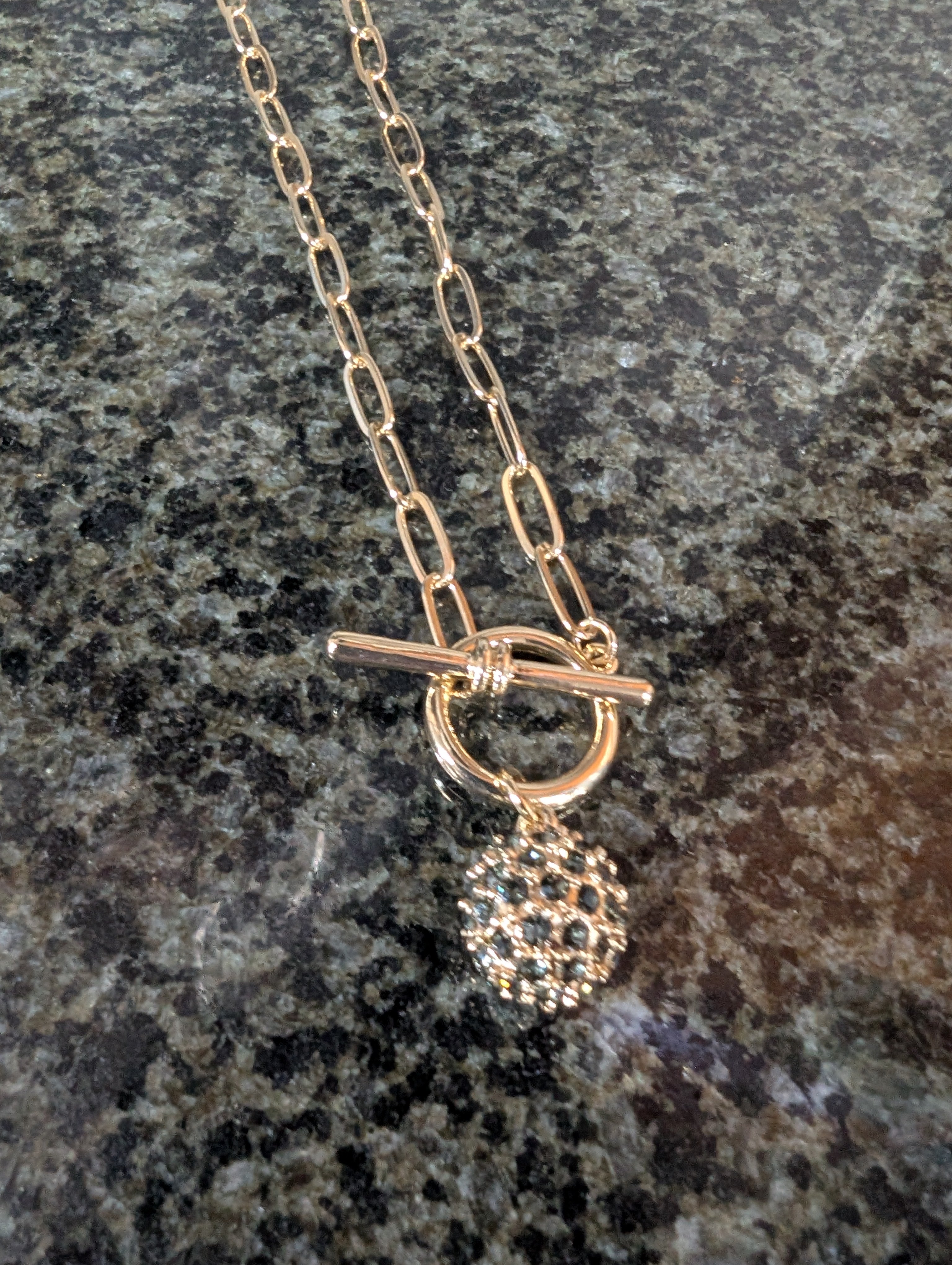 Able Black Diamond - Necklace