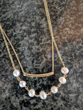 Boxi Gold Pearl - Necklace